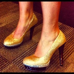 Betsey Johnson 4” disco heels